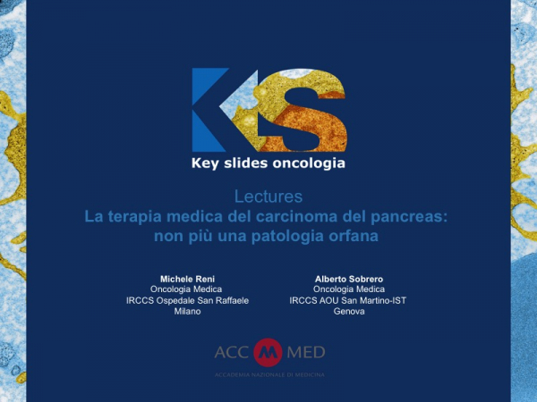 La terapia medica del carcinoma del pancreas: non più una patologia orfana