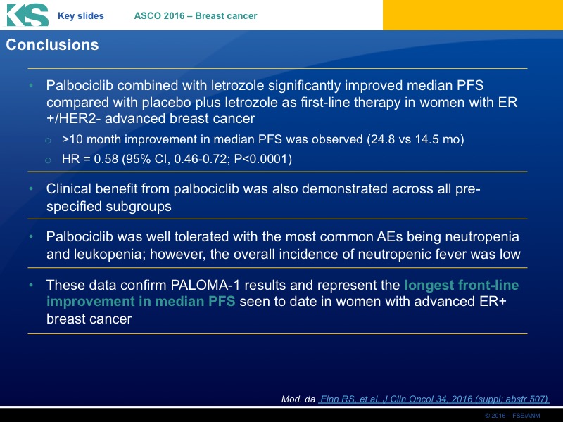 ASCO 2016 Breast Cancer