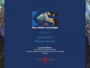 ASCO 2017 – Breast cancer