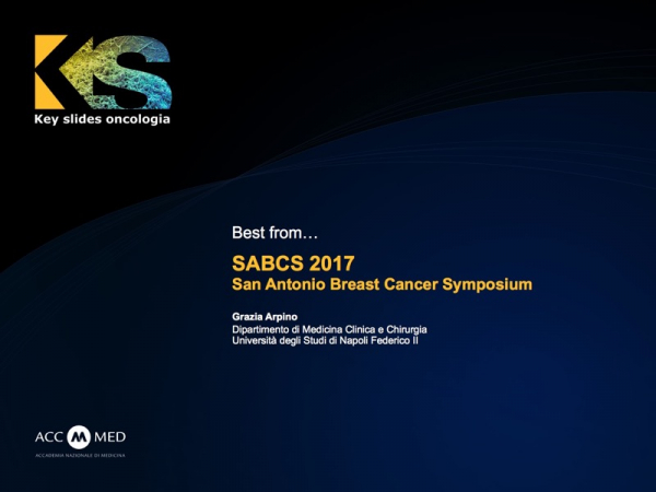 San Antonio Breast Cancer Symposium 2017