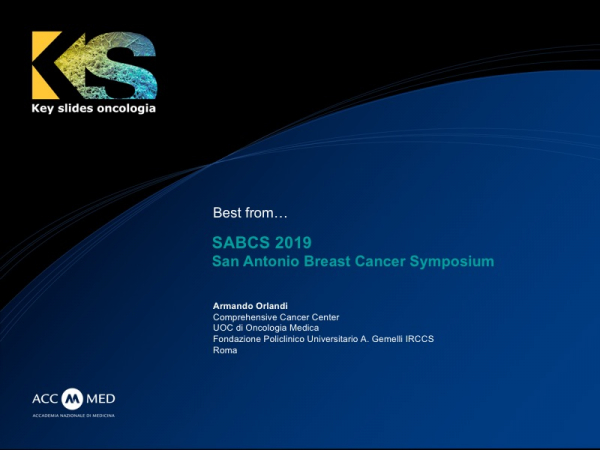 San Antonio Breast Cancer Symposium 2019