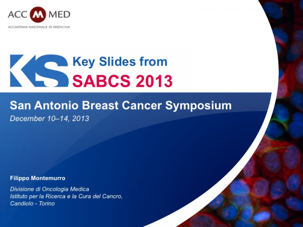 SABCS 2013 - San Antonio Breast Cancer Symposium