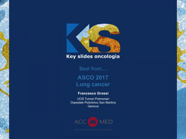 ASCO 2017 – Lung cancer