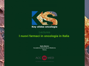 I nuovi farmaci in oncologia in Italia