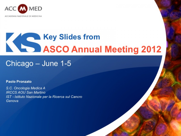 ASCO Annual Meeting 2012
